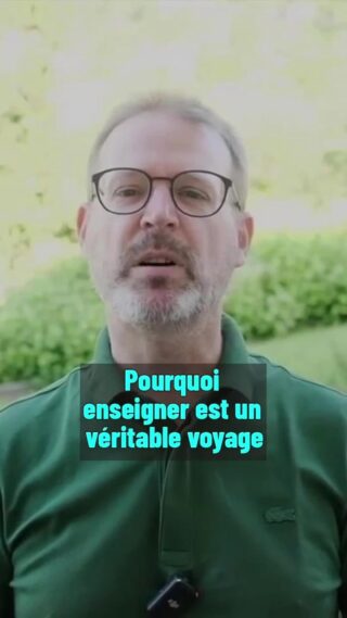 Toujours passionné !

Qu'est-ce qui fait qu'après 25 ans d'enseignement, j'ai toujours de la joie à retrouver mes élèves ? Je vous livre quelques secrets qui m'ont permis de tenir jusqu'ici (et ce n'est pas l'absence de jours avec la boule au ventre!).

#enseigner_org #vousinspirerpourenseigner #youtube #toujourspassionne